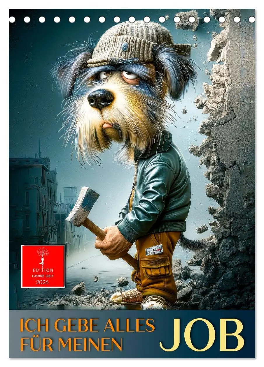 Cover: 9783516593891 | Ich gebe alles für meinen Job (Tischkalender 2026 DIN A5 hoch),...