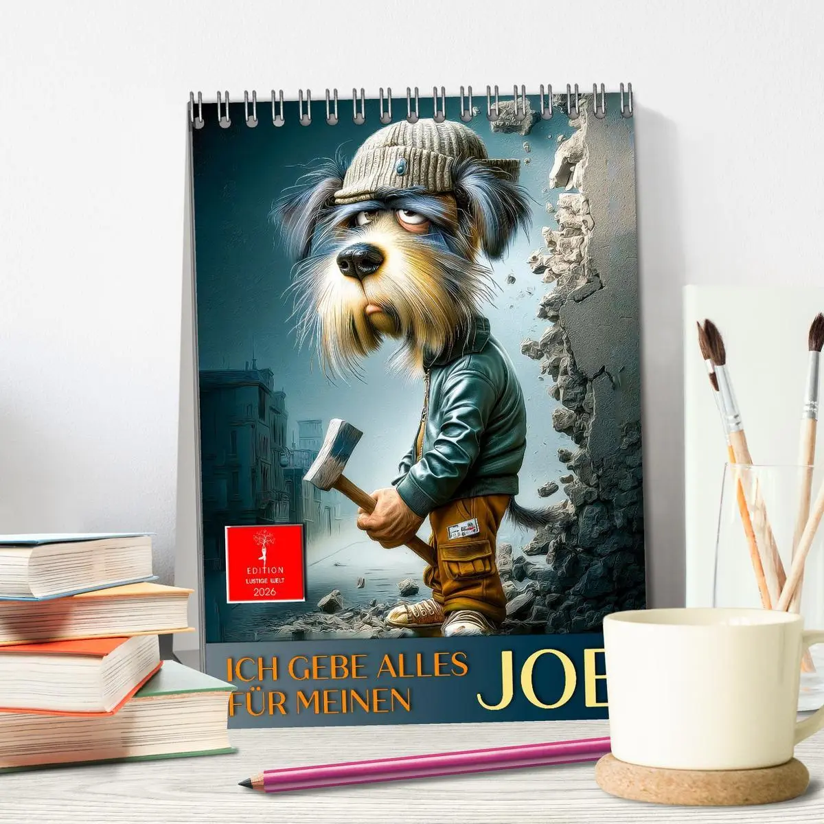 Bild: 9783516593891 | Ich gebe alles für meinen Job (Tischkalender 2026 DIN A5 hoch),...