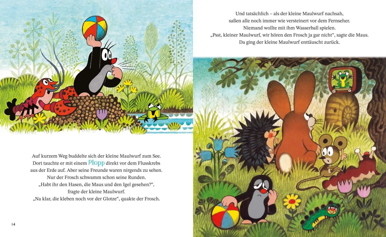 Bild: 9783551523891 | Der kleine Maulwurf und der Fernseher | Zdenek Miler (u. a.) | Buch