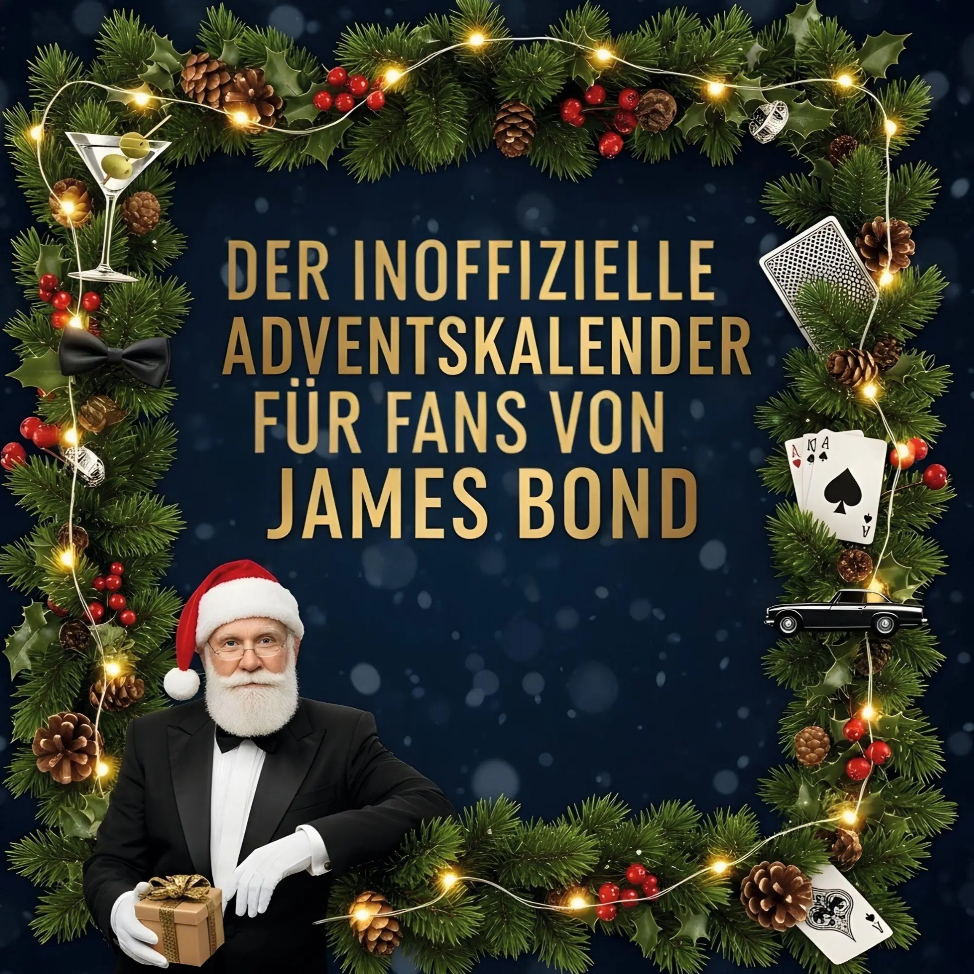 Cover: 9783695313891 | Der inoffizielle Adventskalender für Fans von James Bond | Luca Bauer