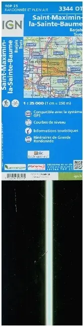 Cover: 9782758553991 | 3344OT Saint Maximin la Sainte Baume | (Land-)Karte | Französisch