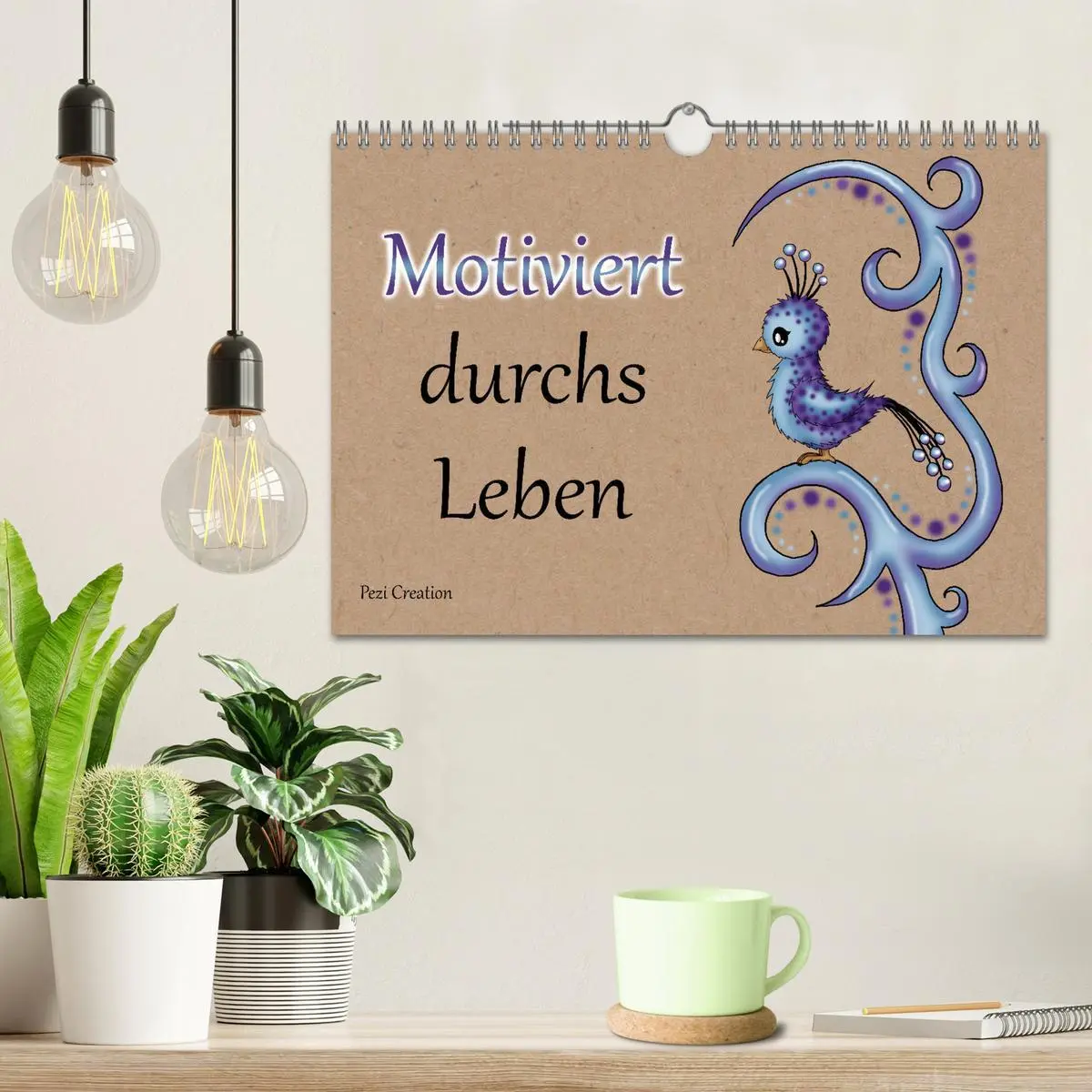 Bild: 9783457633991 | Motiviert durchs Leben (Wandkalender 2026 DIN A4 quer), CALVENDO...