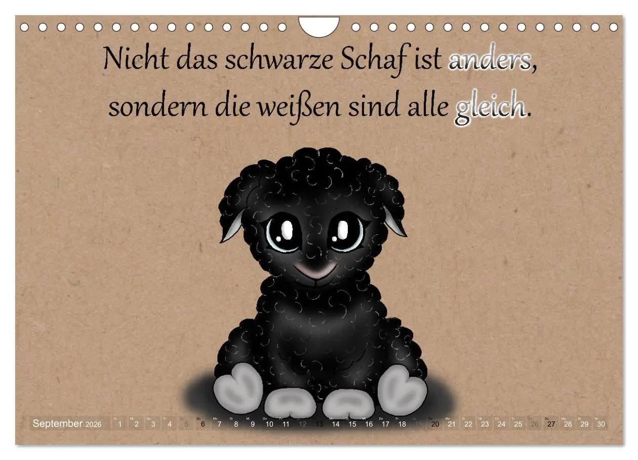 Bild: 9783457633991 | Motiviert durchs Leben (Wandkalender 2026 DIN A4 quer), CALVENDO...