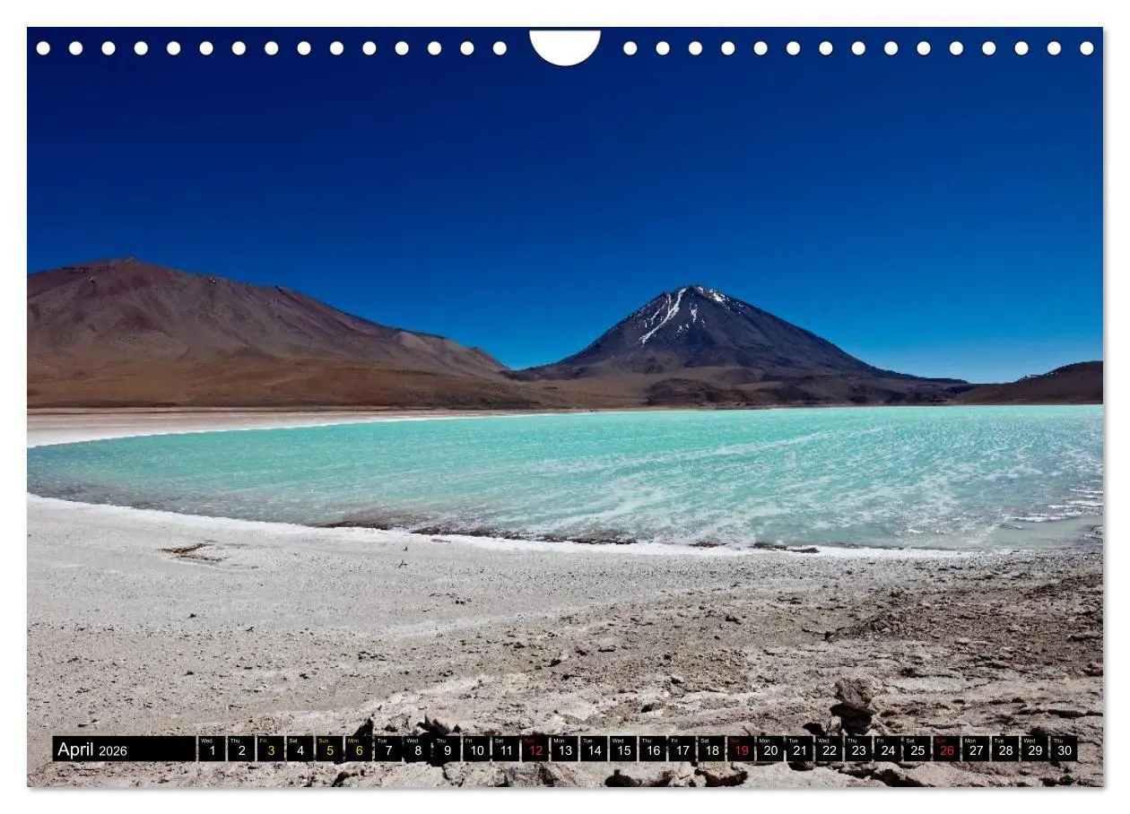 Bild: 9783516583991 | Bolivia Andean landscapes / UK-Version (Wall Calendar 2026 DIN A4...