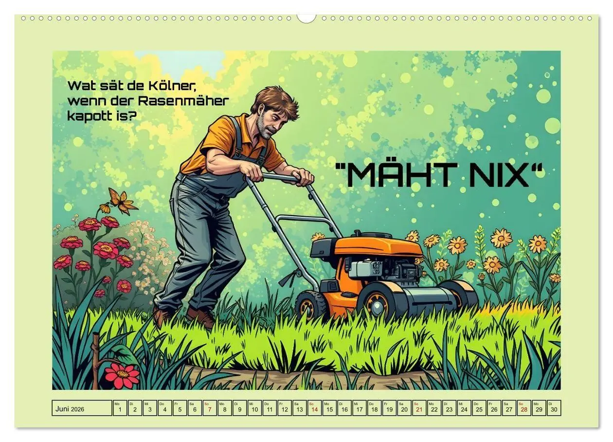 Bild: 9783516653991 | Kölscher Frohsinn auf Kölsch (hochwertiger Premium Wandkalender...