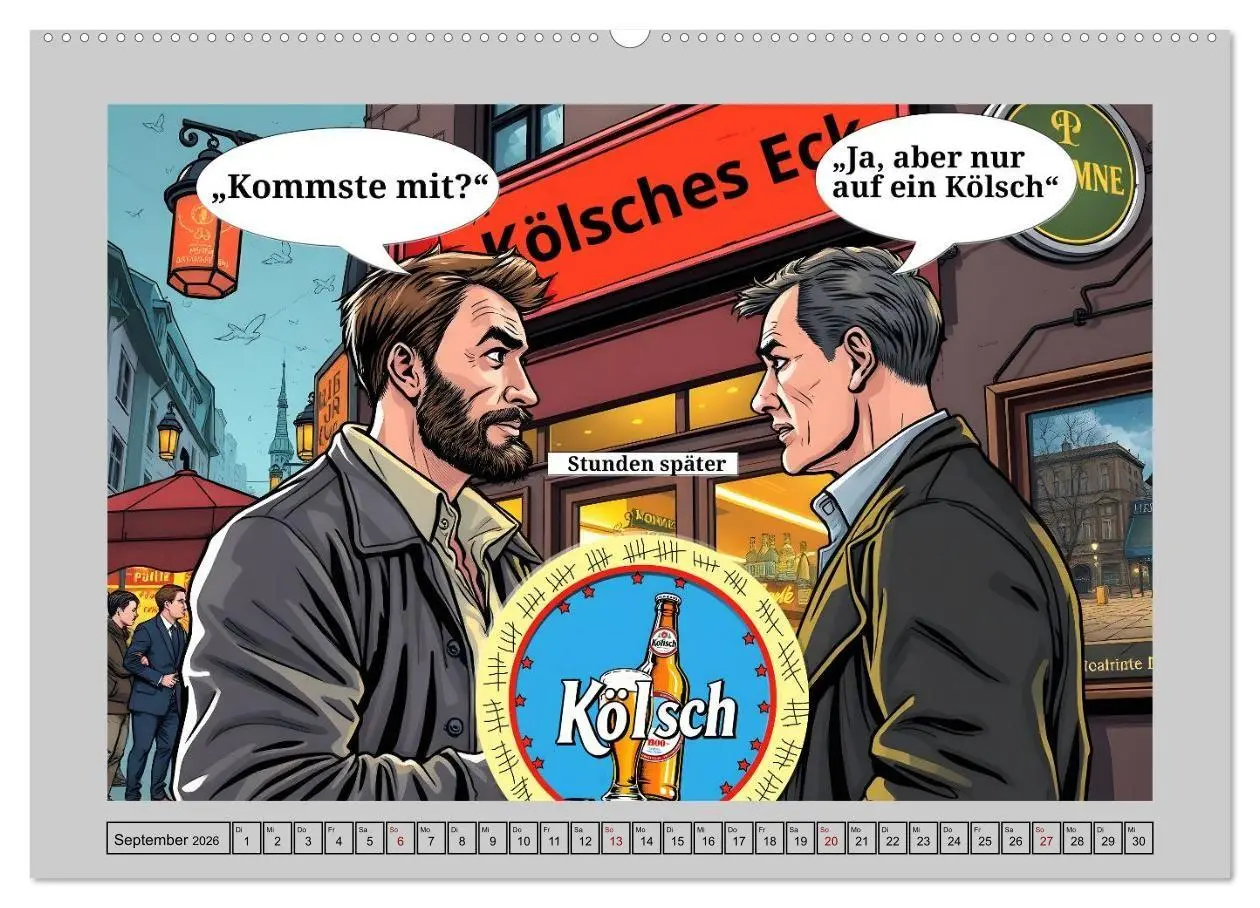 Bild: 9783516653991 | Kölscher Frohsinn auf Kölsch (hochwertiger Premium Wandkalender...