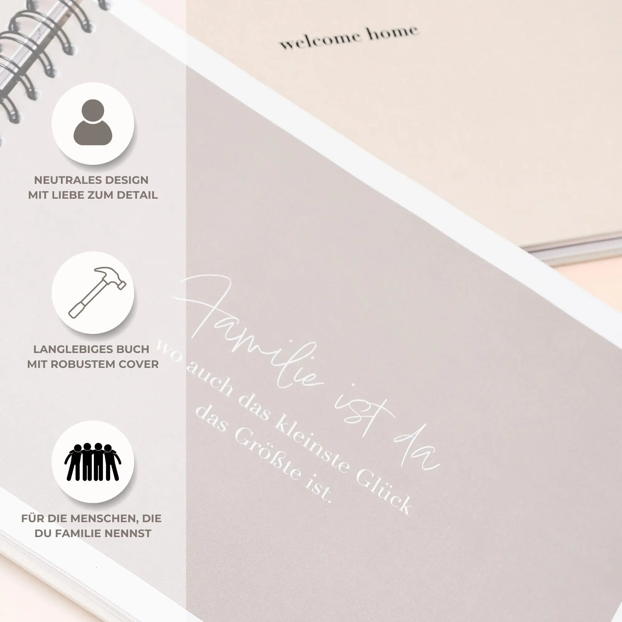 Bild: 9783690283991 | "welcome home" Familienbuch - 40 Mitglieder | Olesja Schalnich | Buch