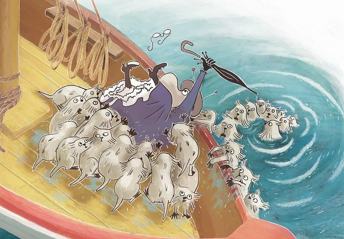 Bild: 9783825153991 | Die Mumins fahren zur See | Nach einer Erzählung von Tove Jansson