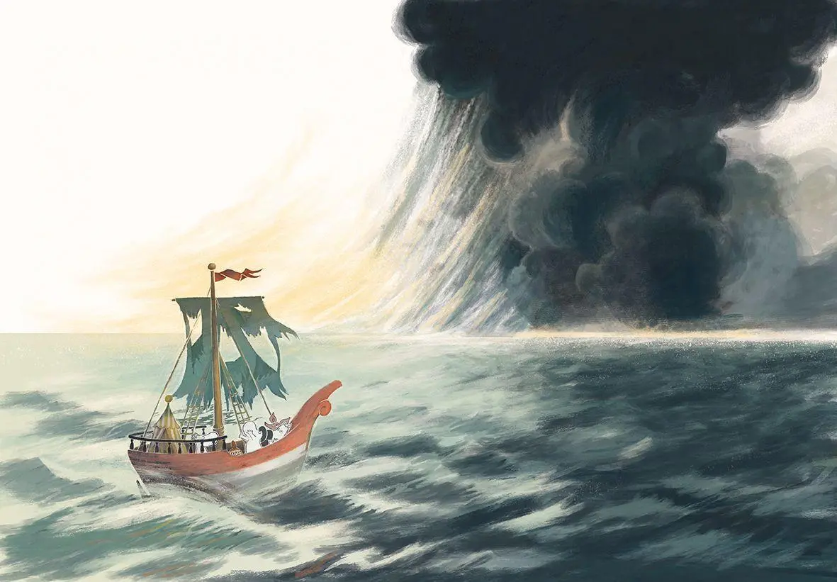 Bild: 9783825153991 | Die Mumins fahren zur See | Nach einer Erzählung von Tove Jansson