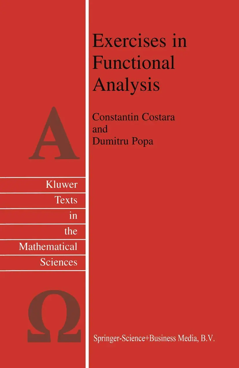 Cover: 9789048163991 | Exercises in Functional Analysis | D. Popa (u. a.) | Taschenbuch | x