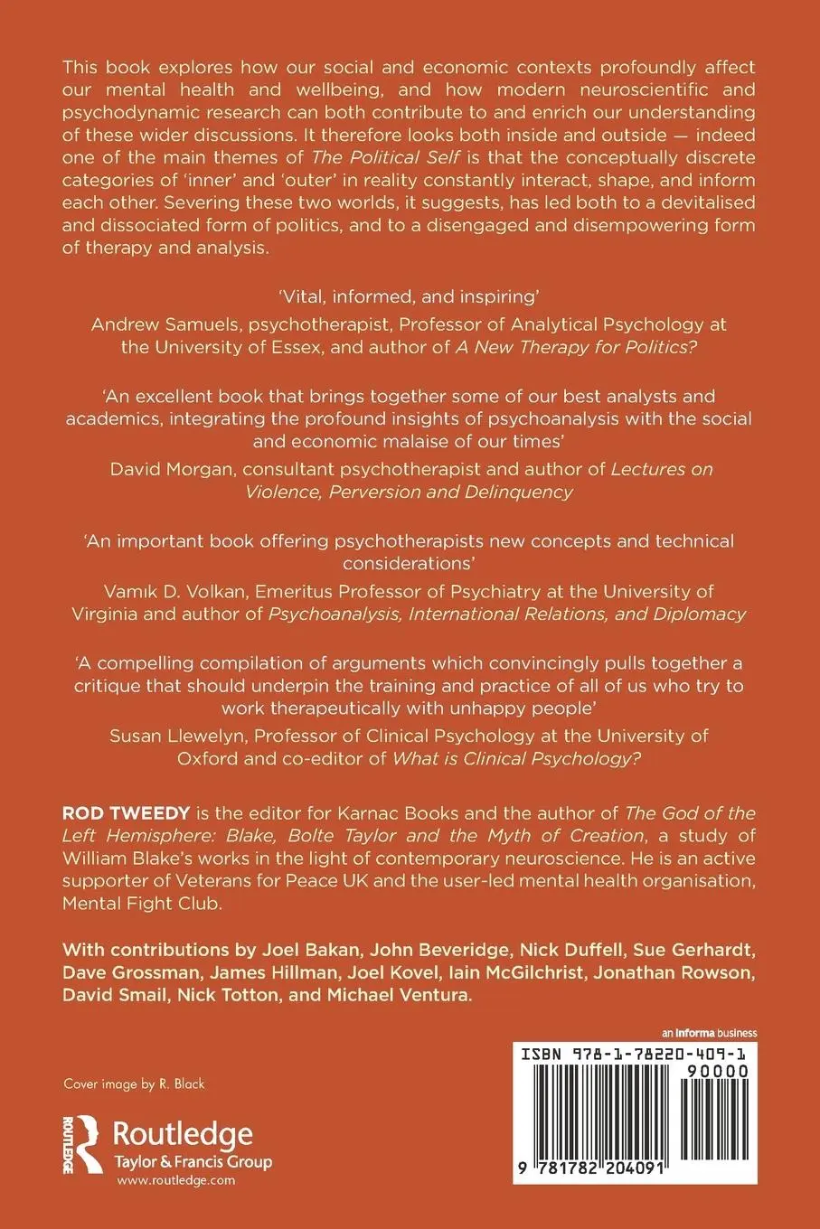 Rückseite: 9781782204091 | The Political Self | Roderick Tweedy | Taschenbuch | Englisch | 2016