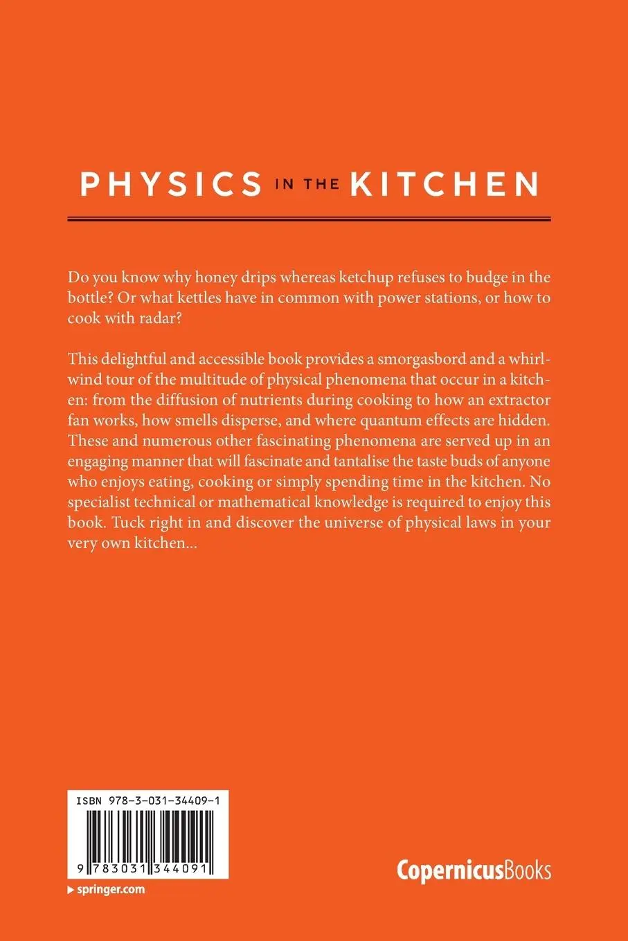 Rückseite: 9783031344091 | Physics in the Kitchen | George Vekinis | Taschenbuch | ix | Englisch