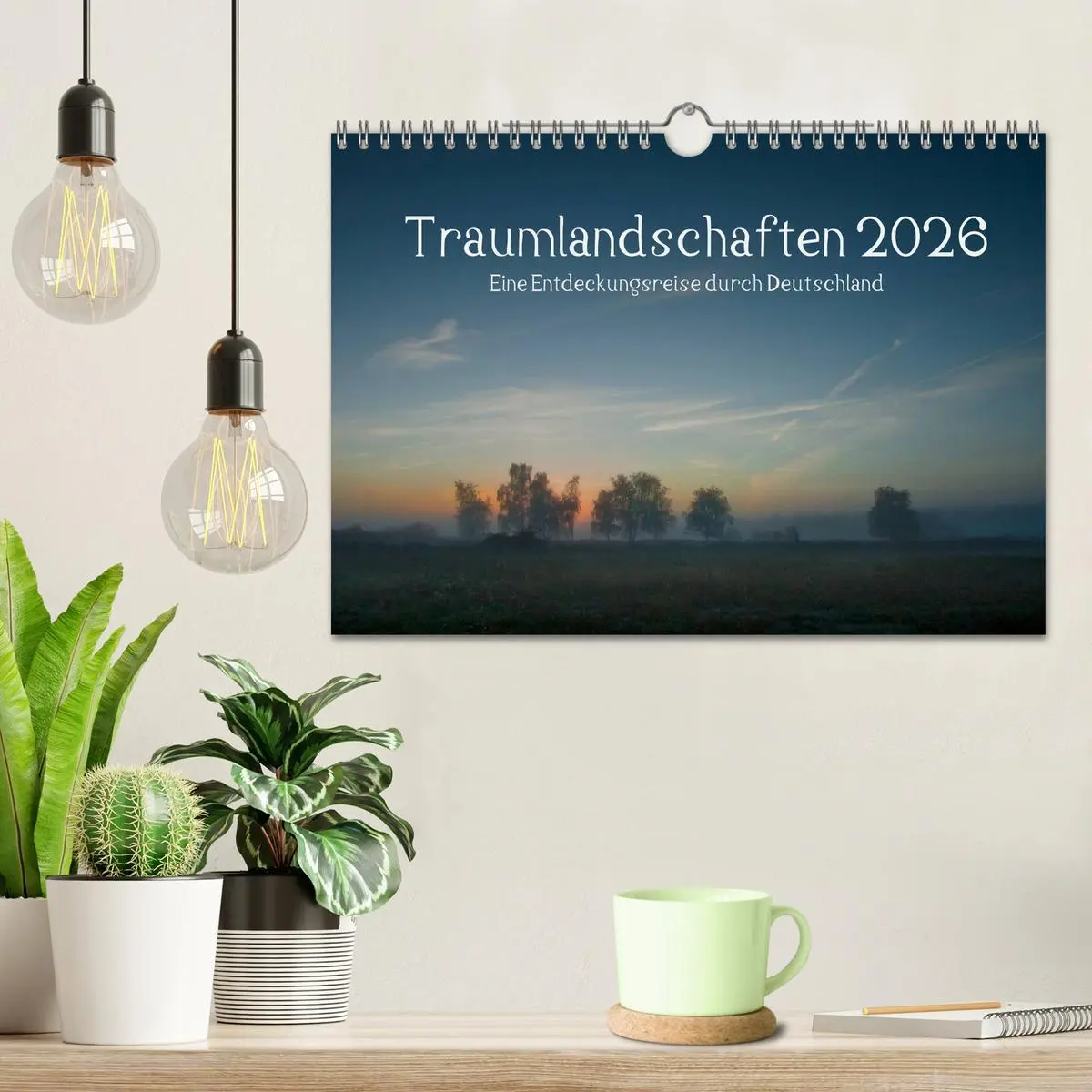 Bild: 9783516094091 | Traumlandschaften 2026 (Wandkalender 2026 DIN A4 quer), CALVENDO...