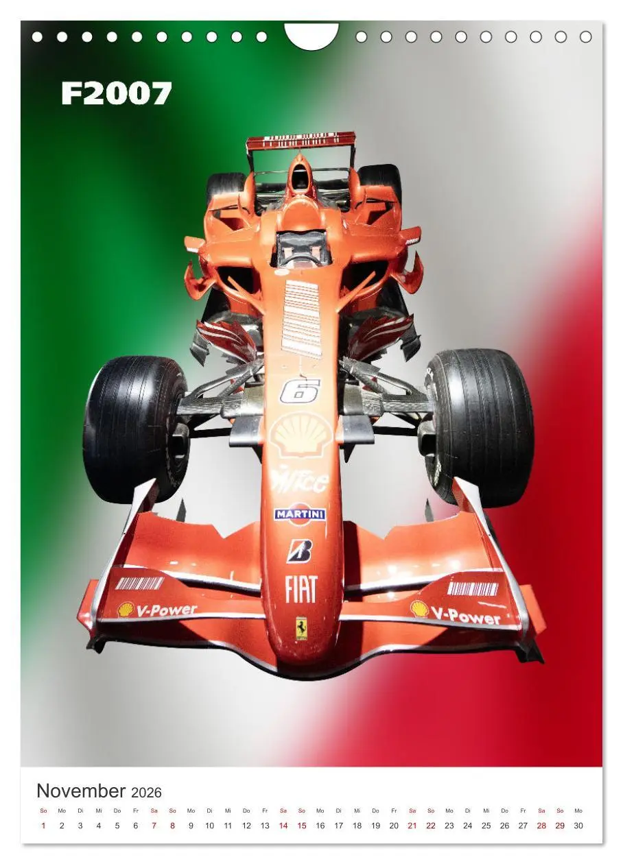 Bild: 9783516304091 | Il Mondo Ferrari (Wandkalender 2026 DIN A4 hoch), CALVENDO...