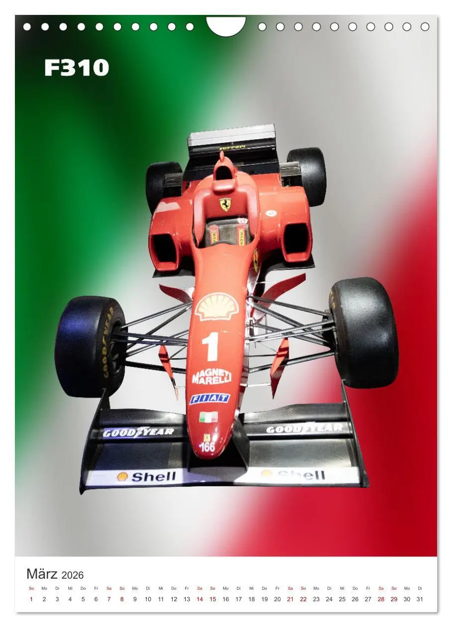 Bild: 9783516304091 | Il Mondo Ferrari (Wandkalender 2026 DIN A4 hoch), CALVENDO...