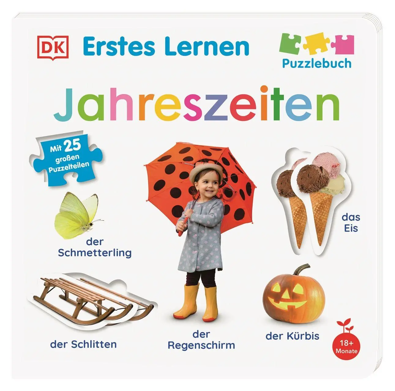 Cover: 9783831054091 | Erstes Lernen Puzzlebuch. Jahreszeiten | DK Erstes Lernen | Buch