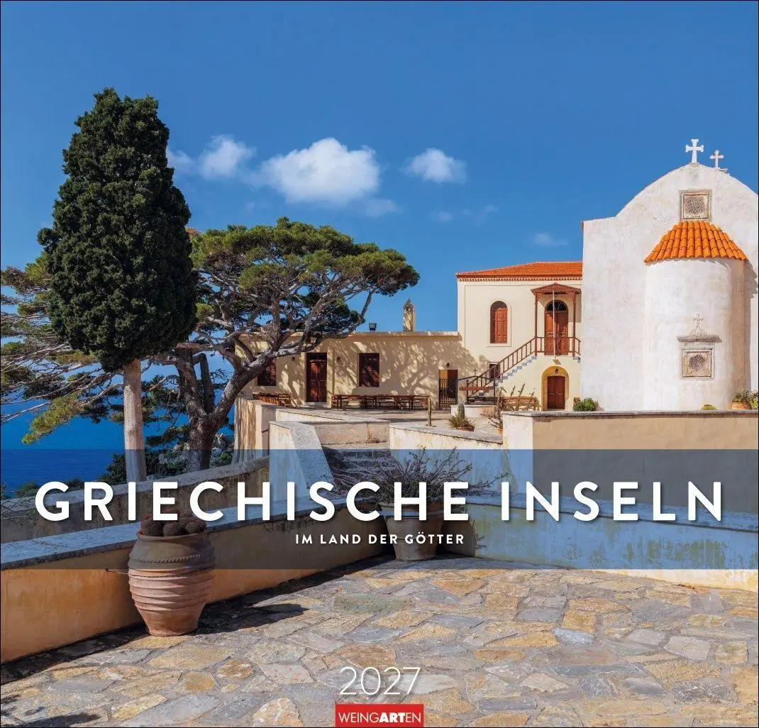 Cover: 9783839904091 | Griechische Inseln Kalender 2027 - Im Land der Götter | Kalender
