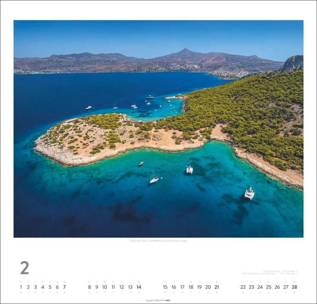 Bild: 9783839904091 | Griechische Inseln Kalender 2027 - Im Land der Götter | Kalender