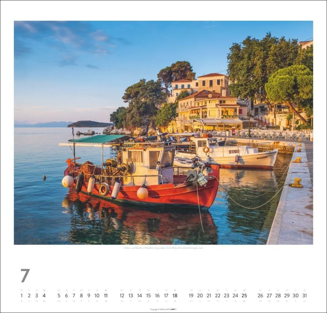 Bild: 9783839904091 | Griechische Inseln Kalender 2027 - Im Land der Götter | Kalender