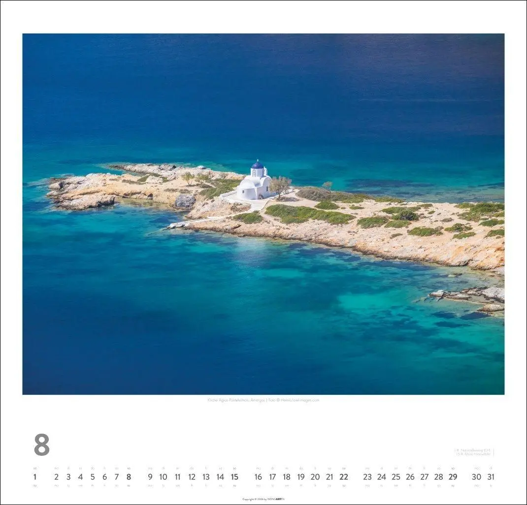 Bild: 9783839904091 | Griechische Inseln Kalender 2027 - Im Land der Götter | Kalender