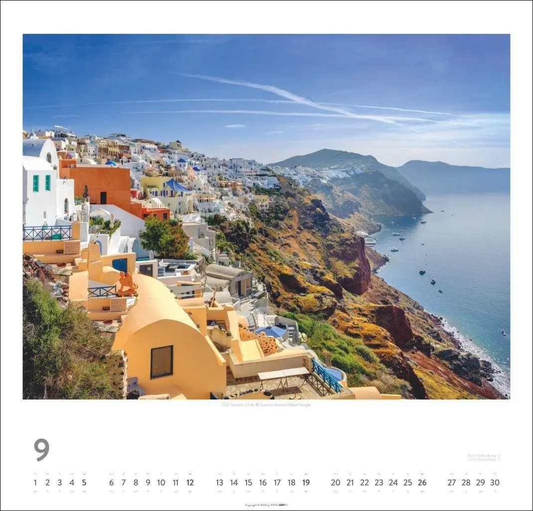 Bild: 9783839904091 | Griechische Inseln Kalender 2027 - Im Land der Götter | Kalender