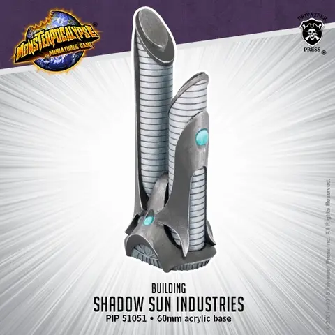 Cover: 875582024191 | Shadow Sun Industries – Monsterpocalypse Building (resin) Blister