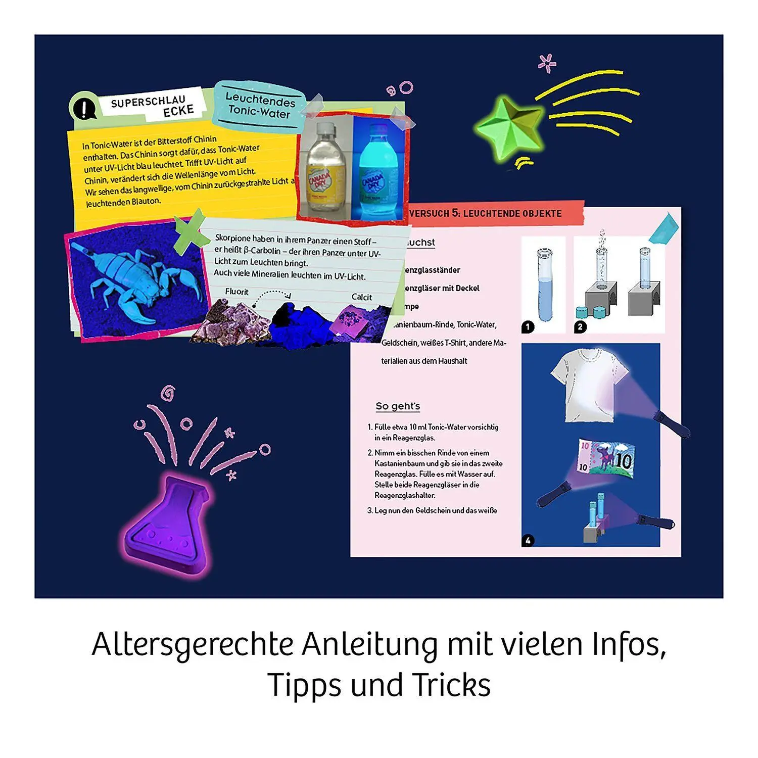 Bild: 4002051654191 | Fun Science Neon-Leuchten | Experimentierkasten | Spiel | Brettspiel