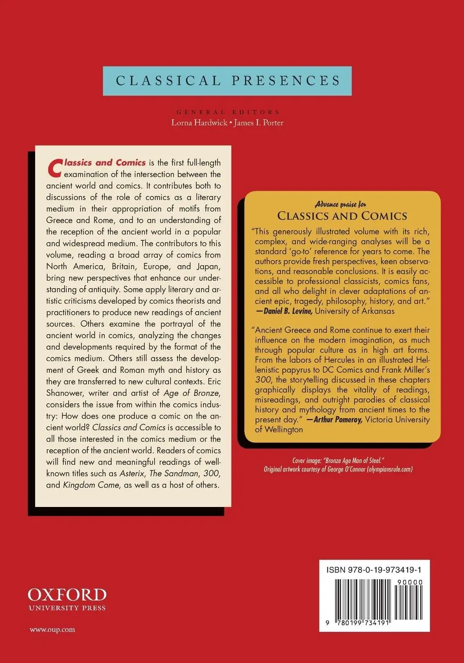 Rückseite: 9780199734191 | Classics and Comics | George Kovacs (u. a.) | Taschenbuch | Englisch