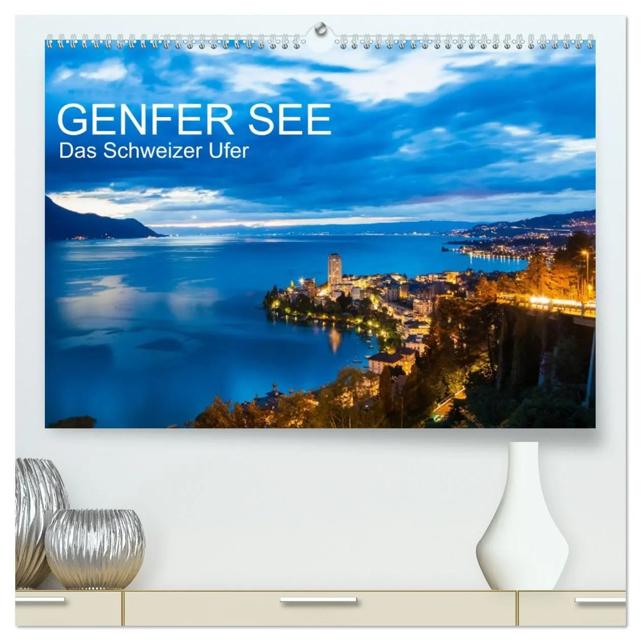Cover: 9783516084191 | GENFER SEE Das Schweizer Ufer (hochwertiger Premium Wandkalender...