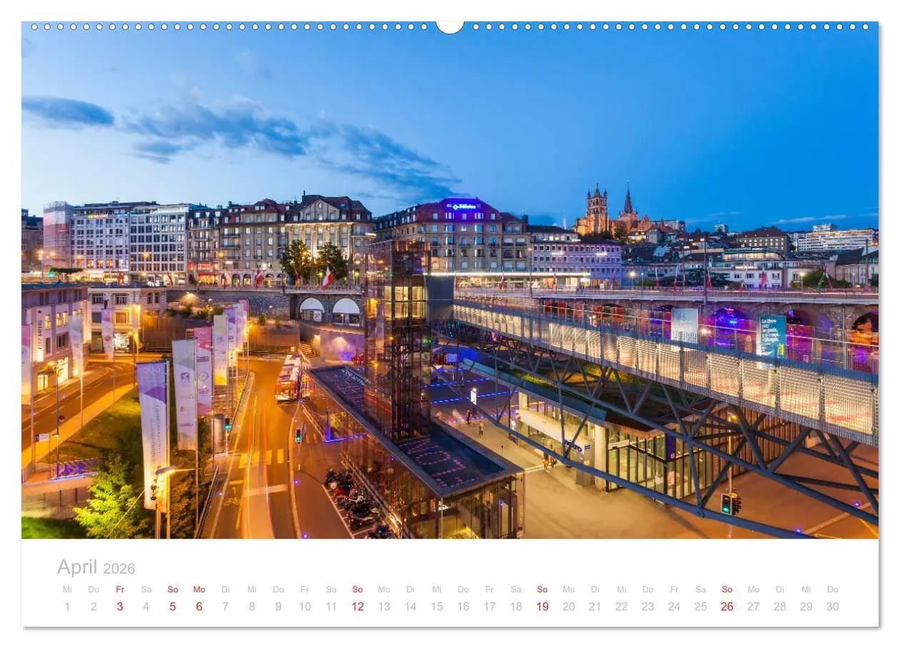 Bild: 9783516084191 | GENFER SEE Das Schweizer Ufer (hochwertiger Premium Wandkalender...