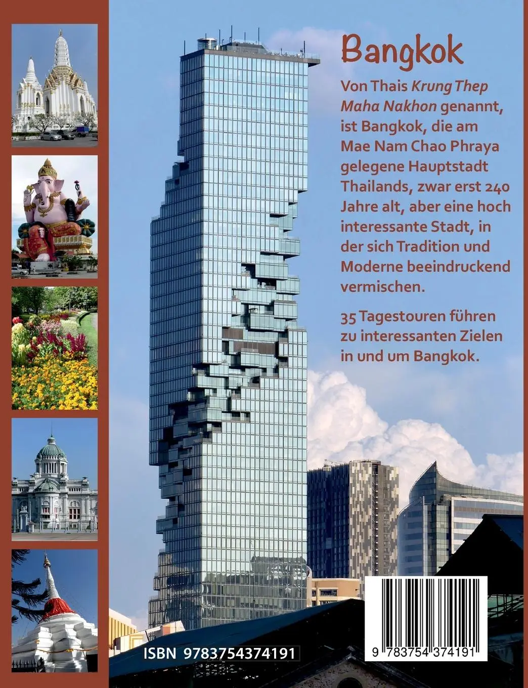Rückseite: 9783754374191 | Bangkok entdecken | 35 Tagestouren in und um Bangkok | Frisch | Buch