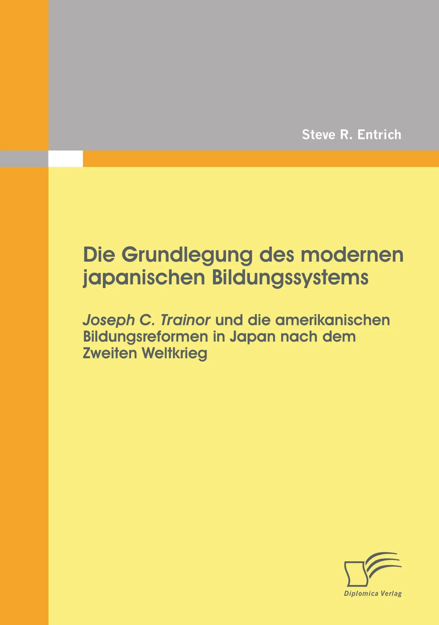Cover: 9783842864191 | Die Grundlegung des modernen japanischen Bildungssystems: Joseph C....