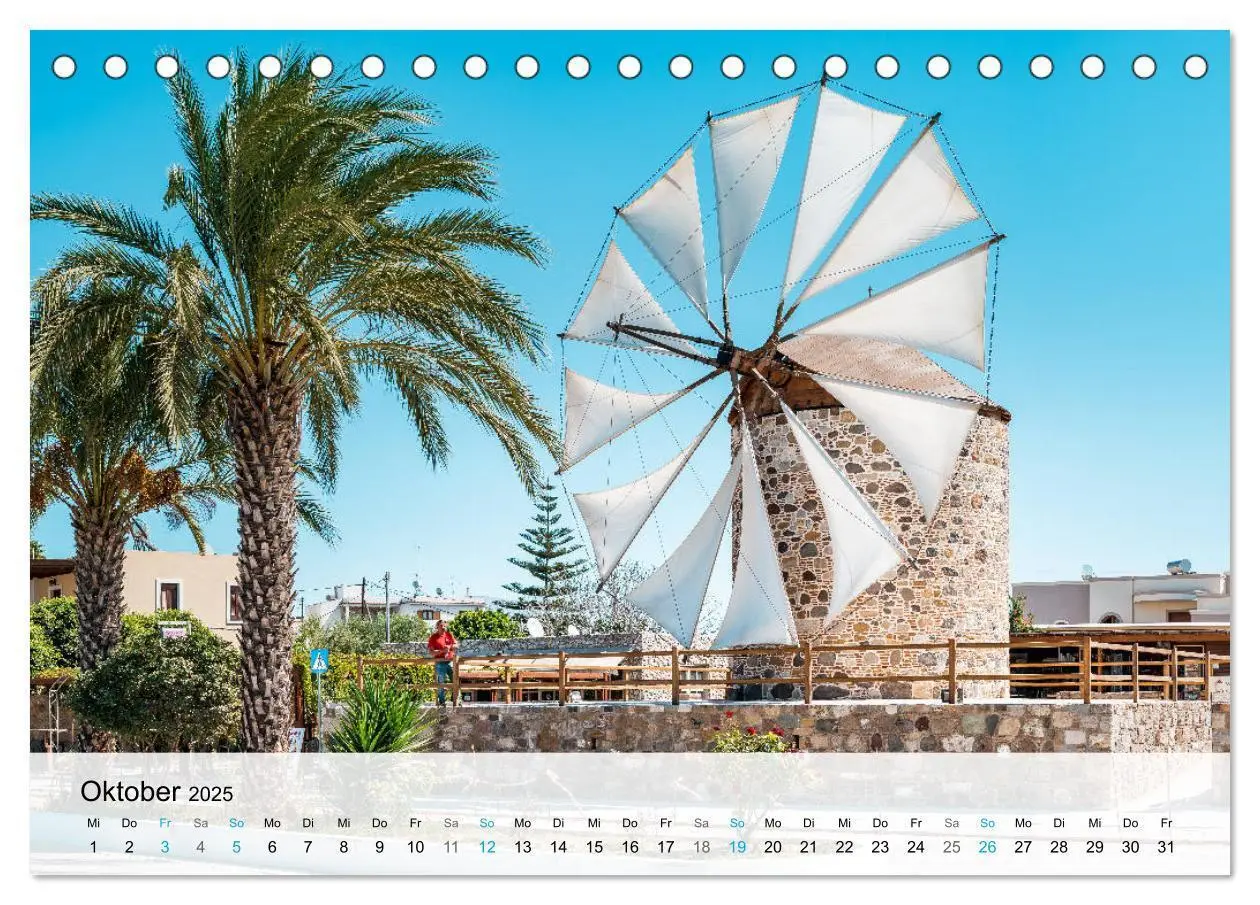 Bild: 9783435104291 | Kos - Insel des Hippokrates (Tischkalender 2025 DIN A5 quer),...