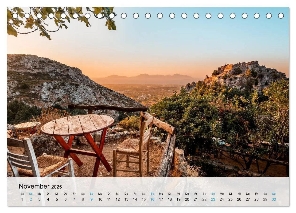 Bild: 9783435104291 | Kos - Insel des Hippokrates (Tischkalender 2025 DIN A5 quer),...