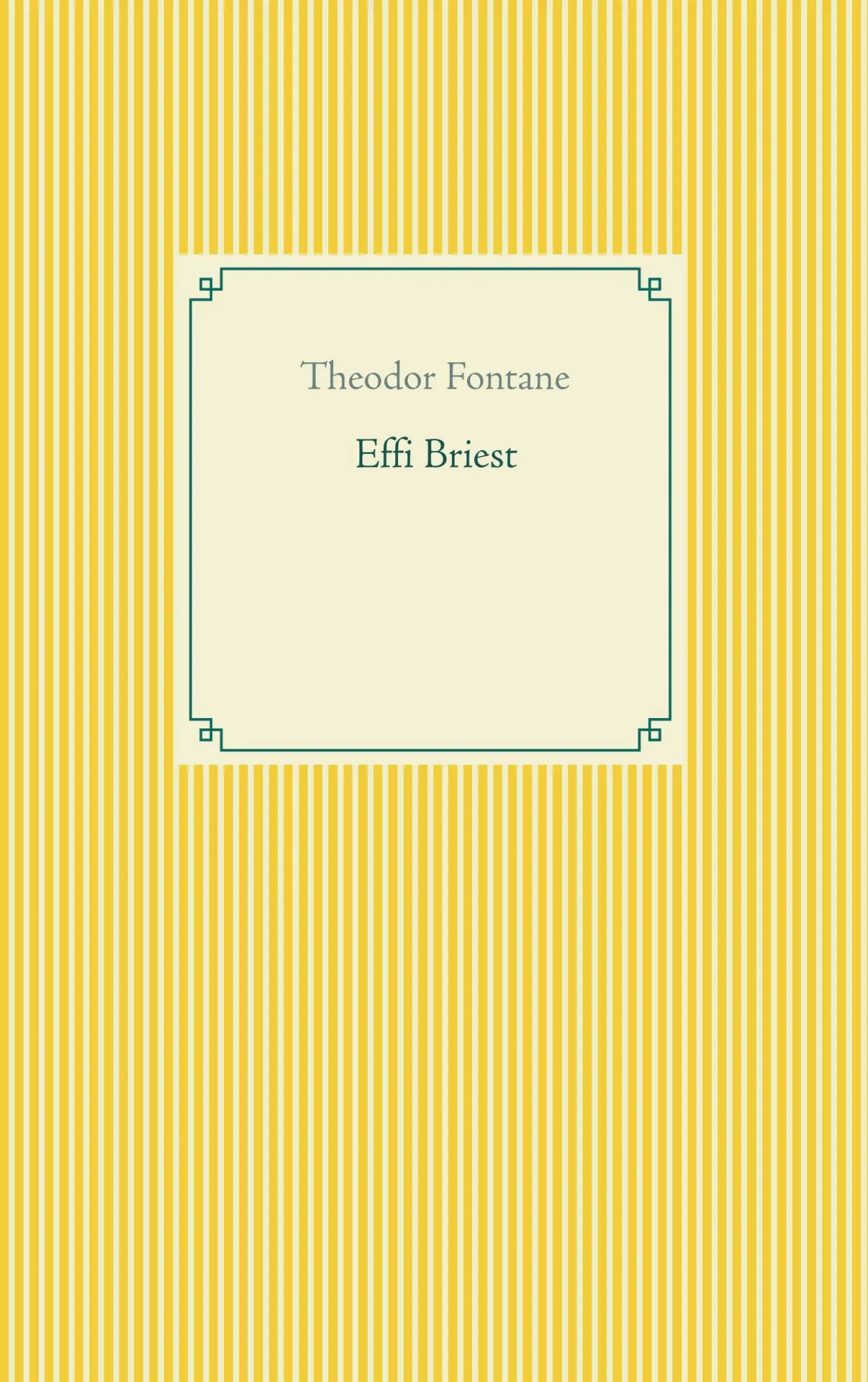 Cover: 9783746064291 | Effi Briest | Theodor Fontane | Taschenbuch | Paperback | 272 S.