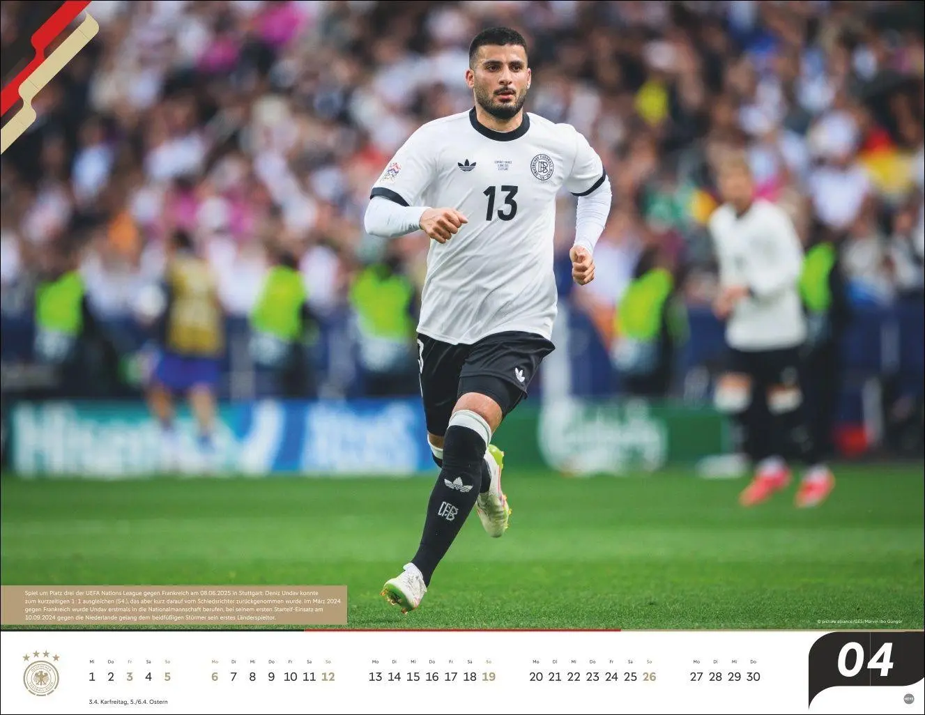 Bild: 9783756414291 | DFB Männer Posterkalender 2026 | Kalender | Bundesliga Kalender Heye