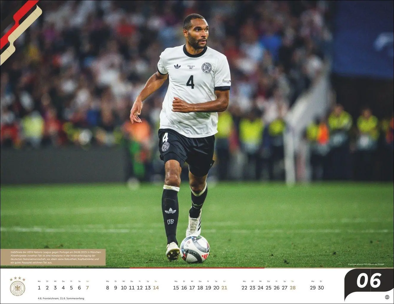 Bild: 9783756414291 | DFB Männer Posterkalender 2026 | Kalender | Bundesliga Kalender Heye