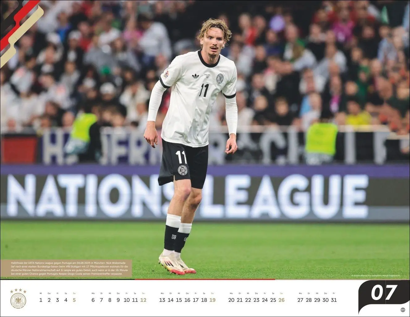 Bild: 9783756414291 | DFB Männer Posterkalender 2026 | Kalender | Bundesliga Kalender Heye