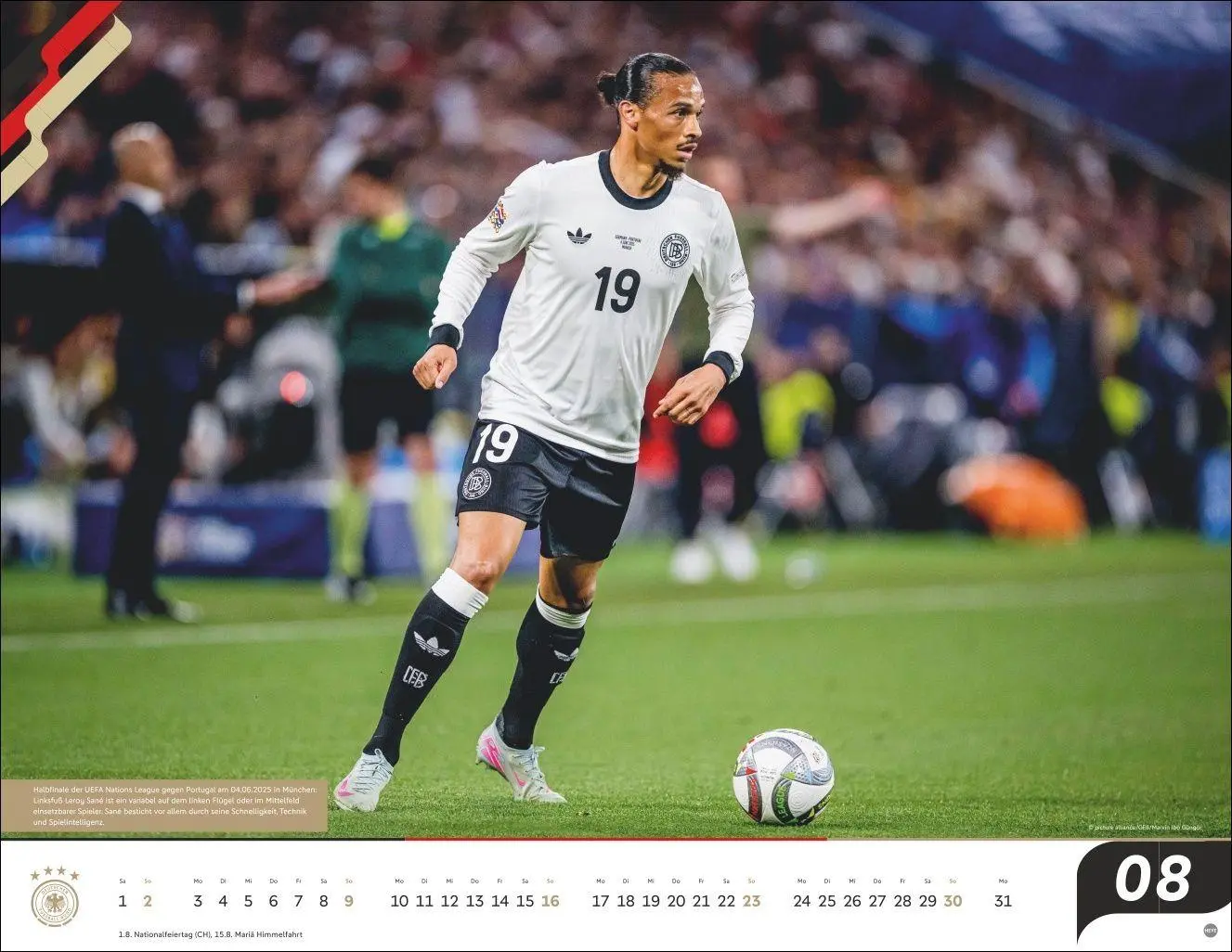 Bild: 9783756414291 | DFB Männer Posterkalender 2026 | Kalender | Bundesliga Kalender Heye