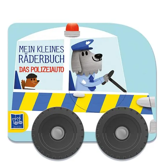 Cover: 9789464764291 | Mein kleines Räderbuch - Das Polizeiauto | Buch | 8 S. | Deutsch