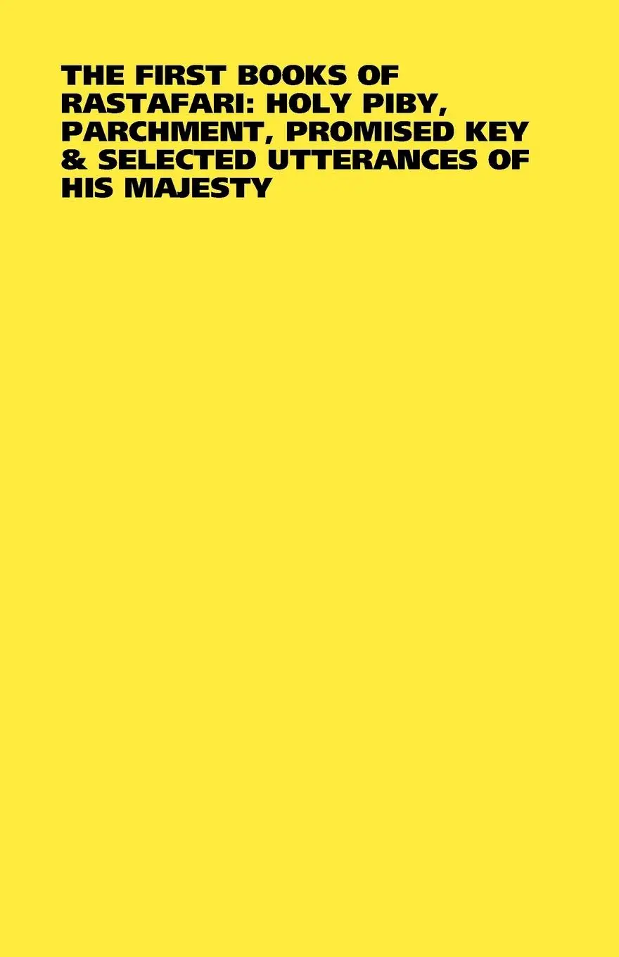 Rückseite: 9781716624391 | THE FIRST BOOKS OF RASTAFARI | Taschenbuch | Englisch | 2020