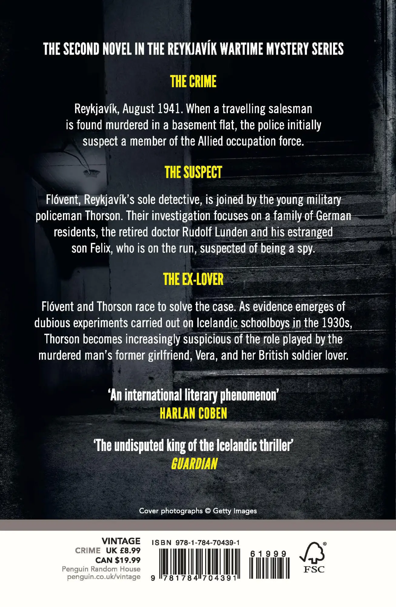 Rückseite: 9781784704391 | The Shadow Killer | Arnaldur Indridason | Taschenbuch | Englisch