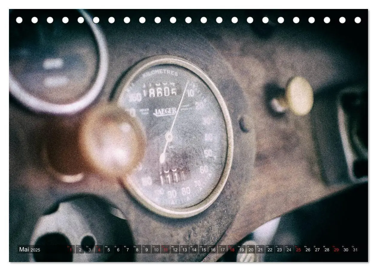 Bild: 9783435644391 | Oldtimer - vergangene Schönheiten (Tischkalender 2025 DIN A5 quer),...