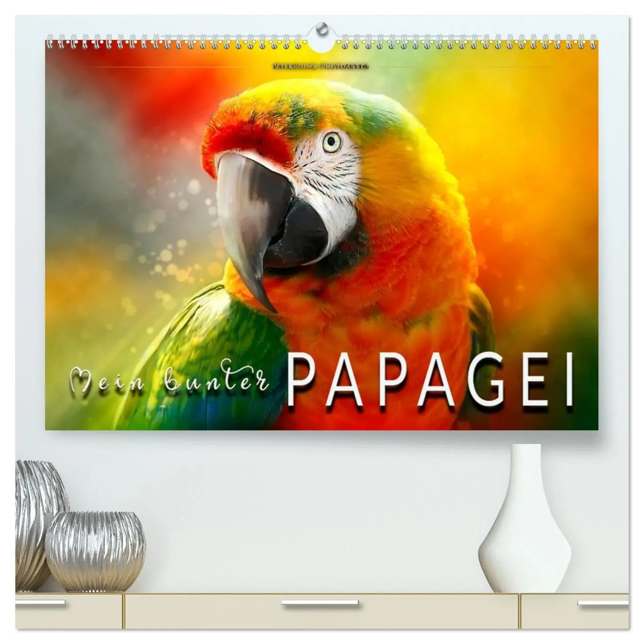 Cover: 9783457734391 | Mein bunter Papagei (hochwertiger Premium Wandkalender 2026 DIN A2...