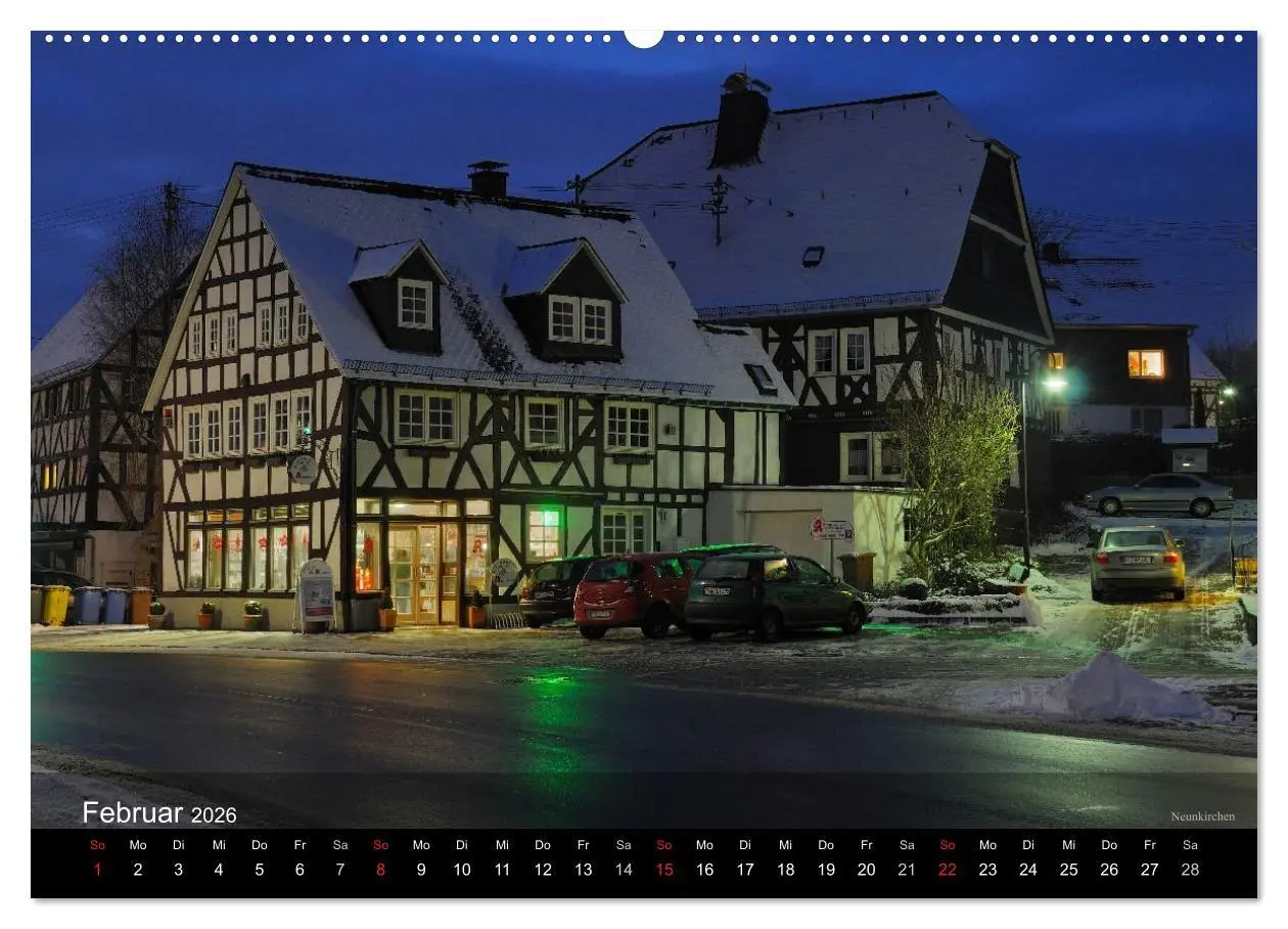 Bild: 9783516064391 | Kreis Siegen-Wittgenstein (hochwertiger Premium Wandkalender 2026...
