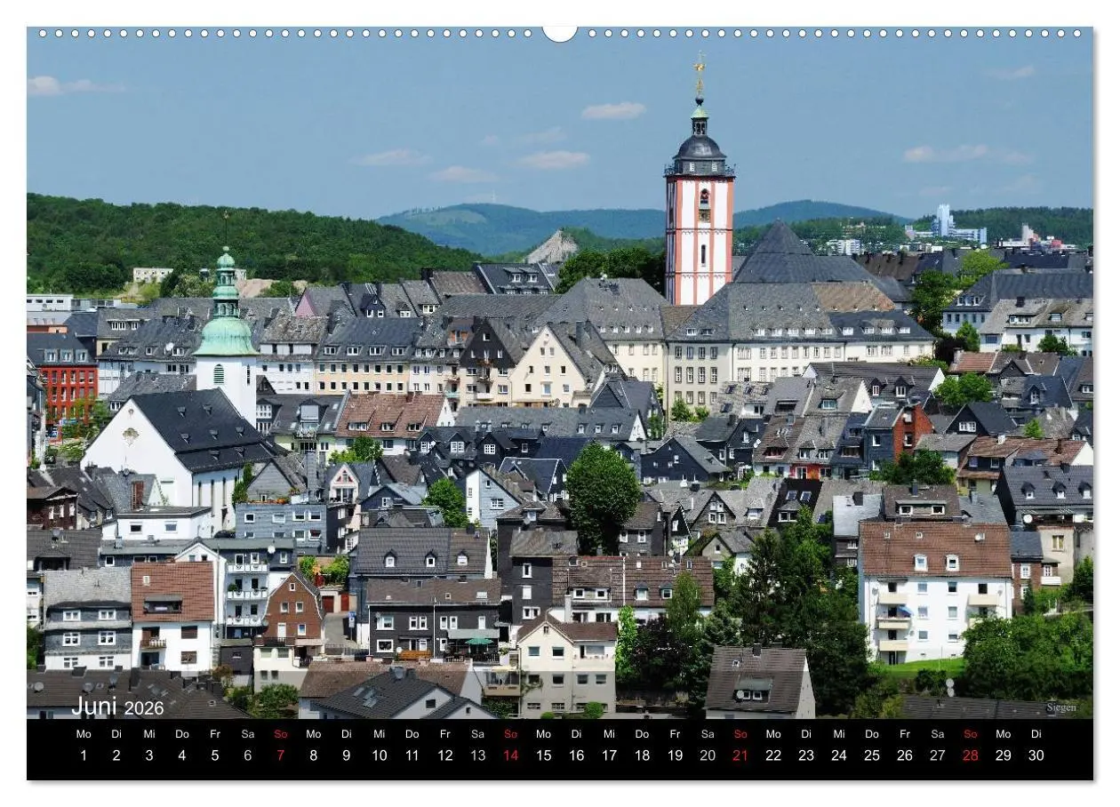 Bild: 9783516064391 | Kreis Siegen-Wittgenstein (hochwertiger Premium Wandkalender 2026...