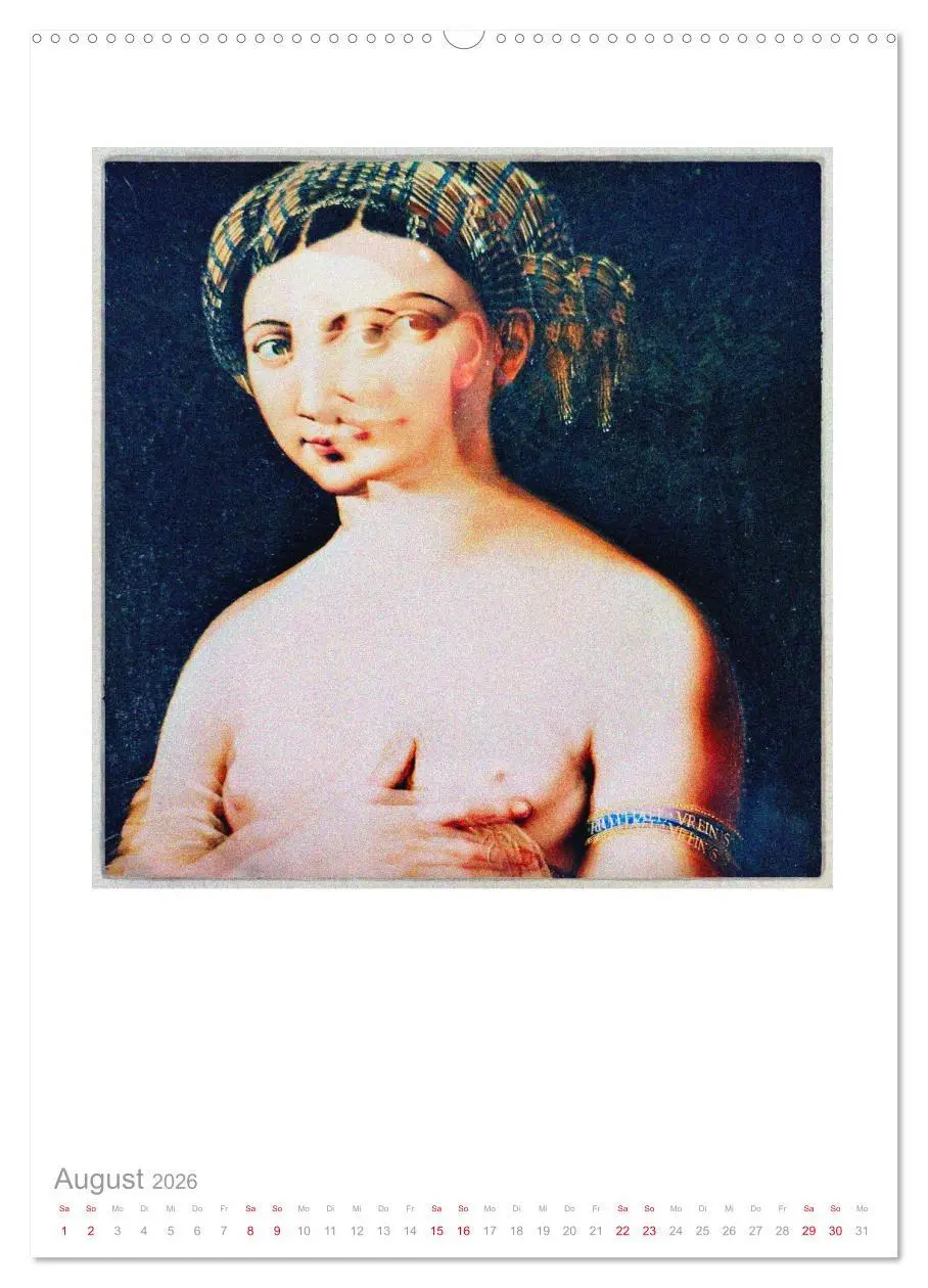 Bild: 9783516374391 | Florenz, Uffizien (Wandkalender 2026 DIN A2 hoch), CALVENDO...