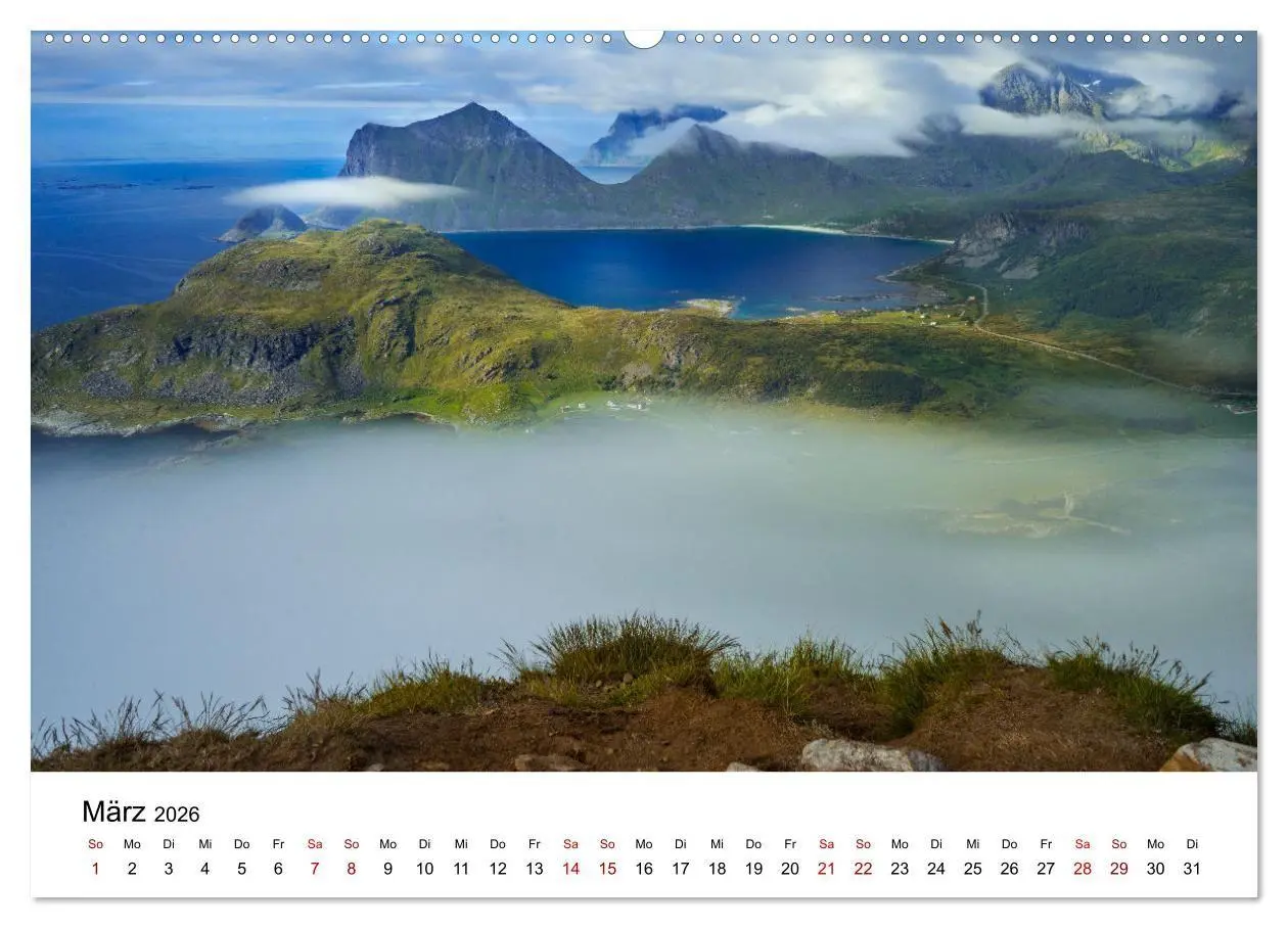 Bild: 9783516684391 | Atemberaubende Natur der Lofoten (hochwertiger Premium Wandkalender...