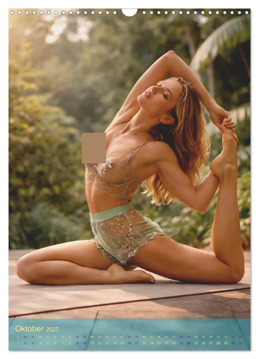 Bild: 9783516824391 | Sinnliches Yoga (Wandkalender 2027 DIN A3 hoch), CALVENDO...