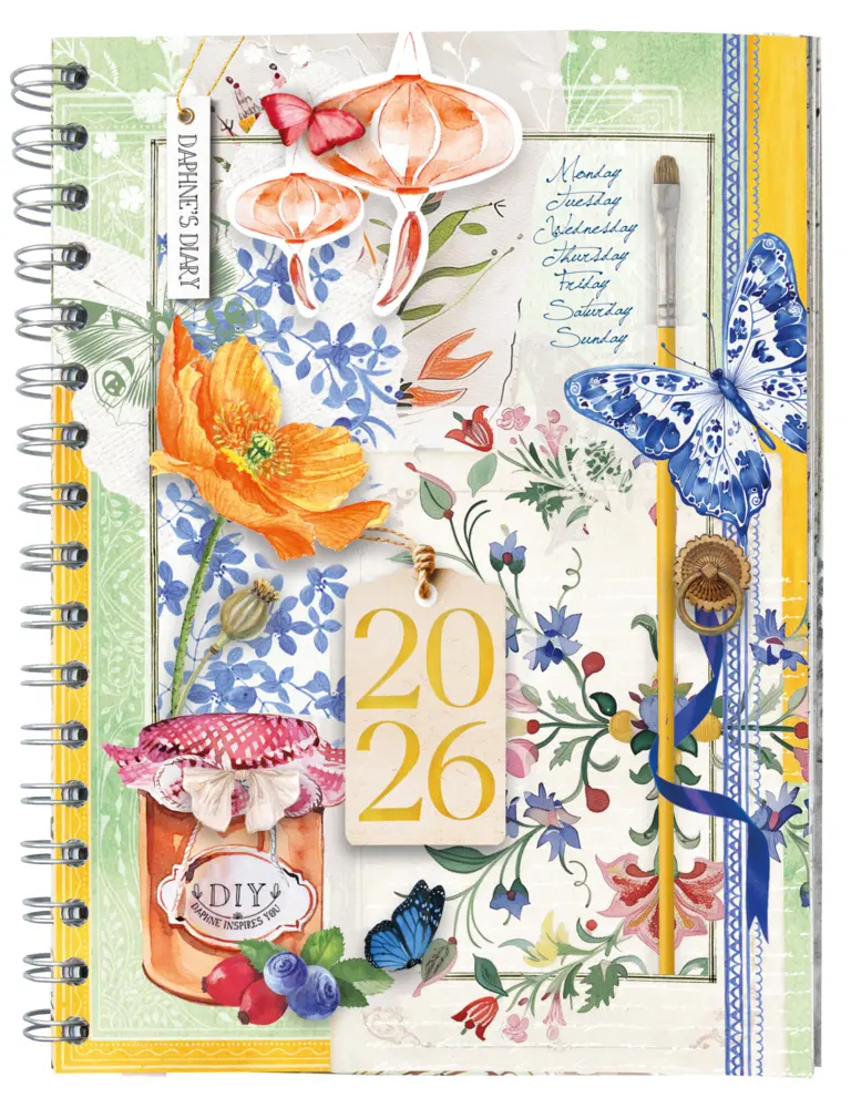 Cover: 9783735854391 | Daphne's Diary - Taschenkalender 2026 | Taschenbuch | 302 S. | Deutsch
